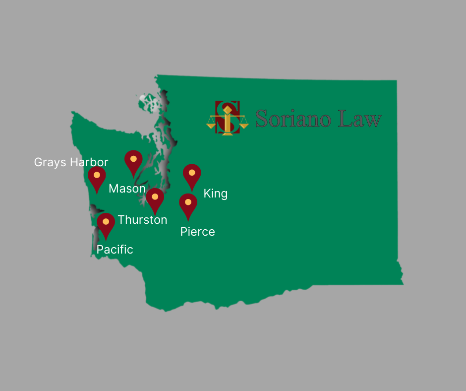 Soriano Law LLC: Now Serving 6 Counties in Washington State